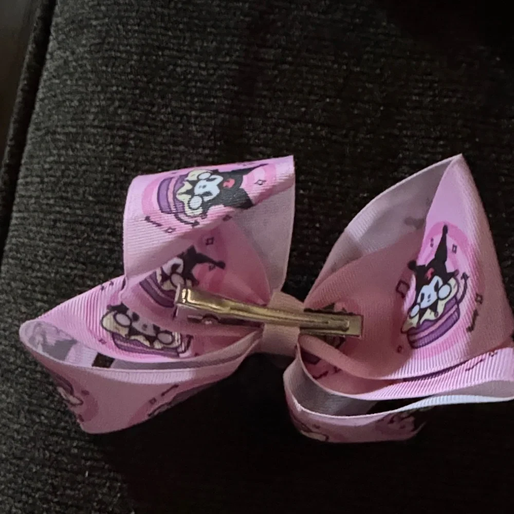 Kuromi New Pink Cartoon Character Hair Bow